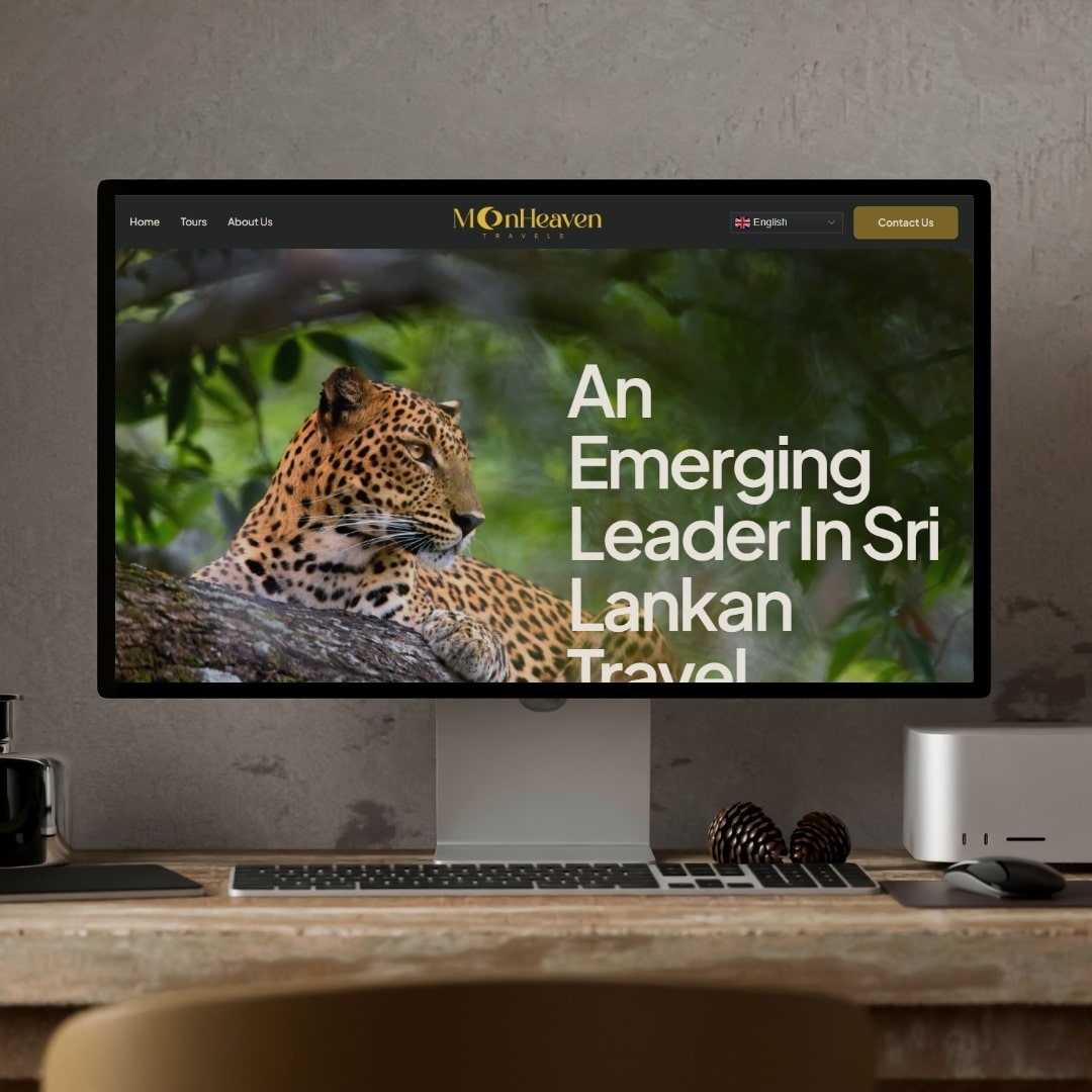 MoonHeaven Travels website preview